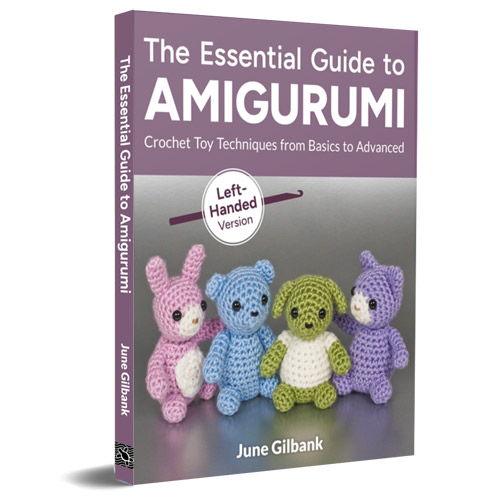 Cover of The Essential Guide to Amigurumi (left-handed paperback version) by June Gilbank